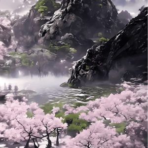 Diamond Painting Paysage Japon