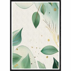 Tableau design avec cadre noir – Taille 32×42