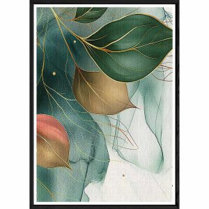 Tableau design avec cadre noir – Taille 32×42