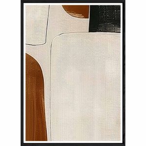 Tableau design avec cadre noir – Taille 32×42