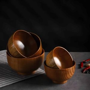 Bol en bois japonais