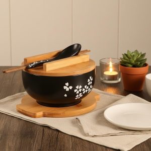 Bol Pour Ramen avec Plateau