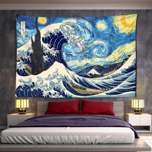 Tenture Murale Design la Grande Vague