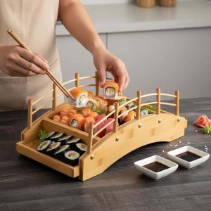 Plateau grand bateau sushi