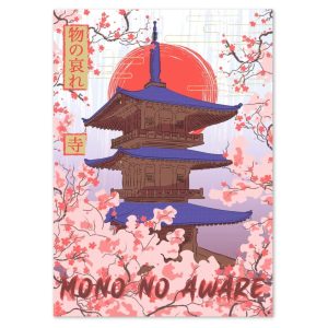 Toile Imprimée printemps japonais
